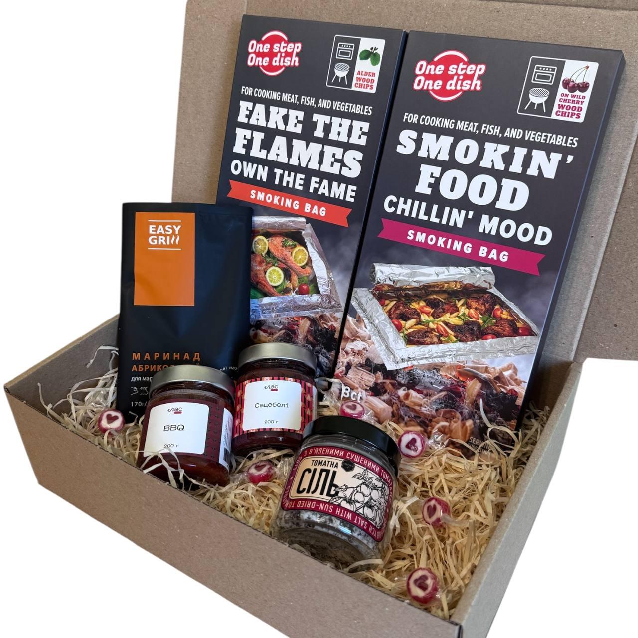 Подарочный бокс Вкус для двоих для романтического ужина (2912427646)