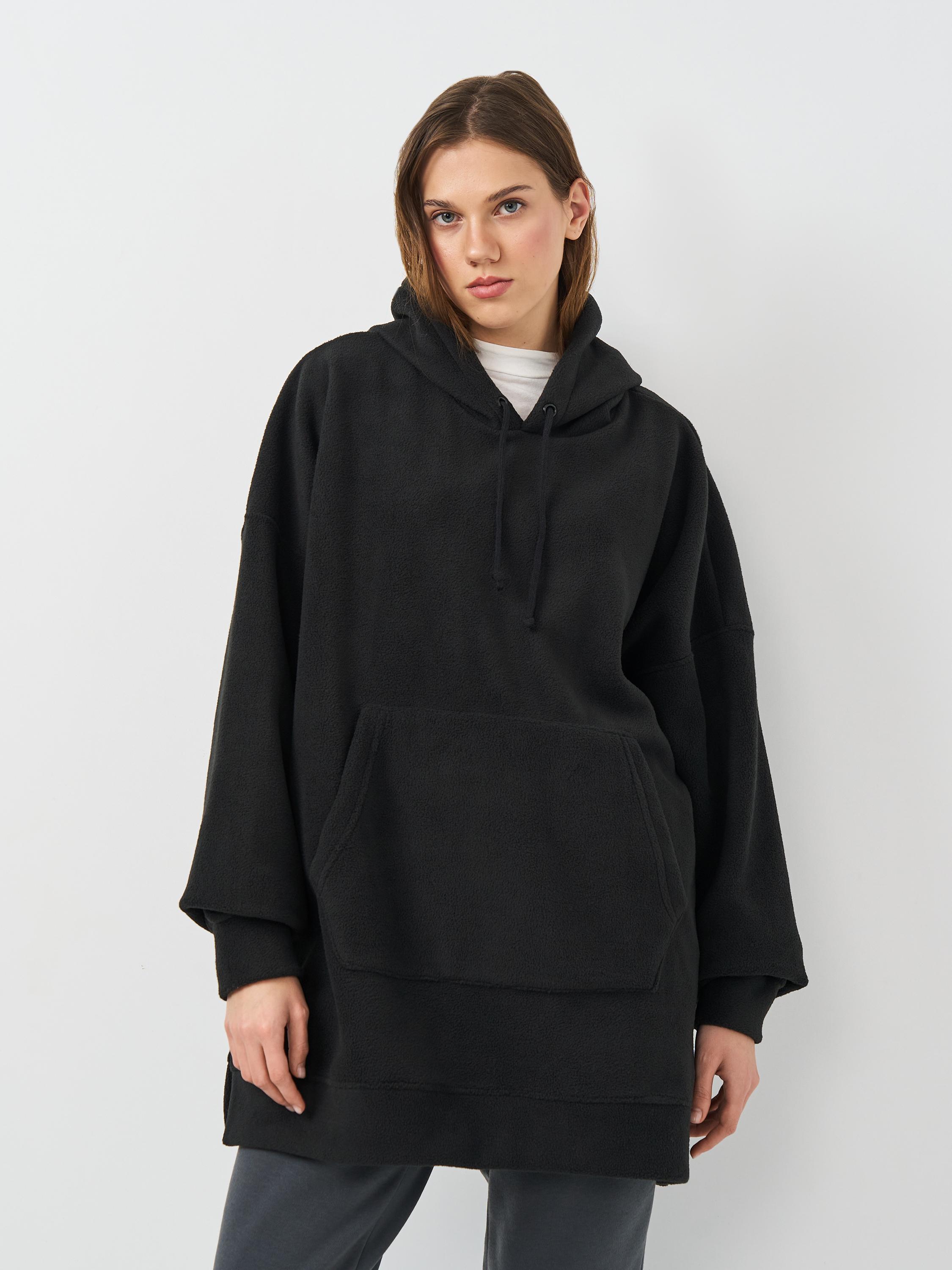 Толстовка на флисе Купер женская р. 54 Черный (2119329524)