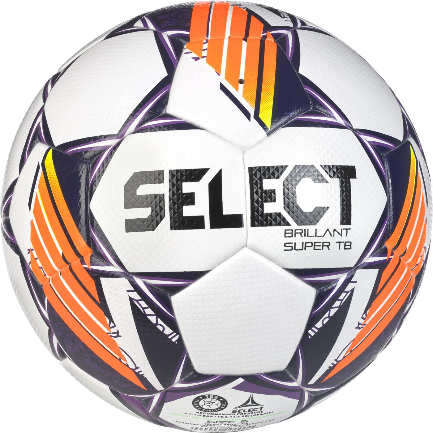Мяч футбольный Select Brillant Super FIFA TB v24 р. 5 Бело-фиолетовый (00000028669)