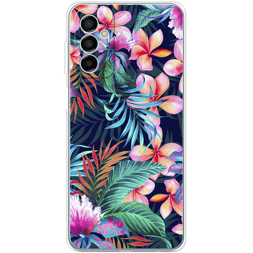 Чехол BoxFace Samsung Galaxy M23 5G (M236) flowers in the tropics Прозрачный силикон (44471-up1971-44471)