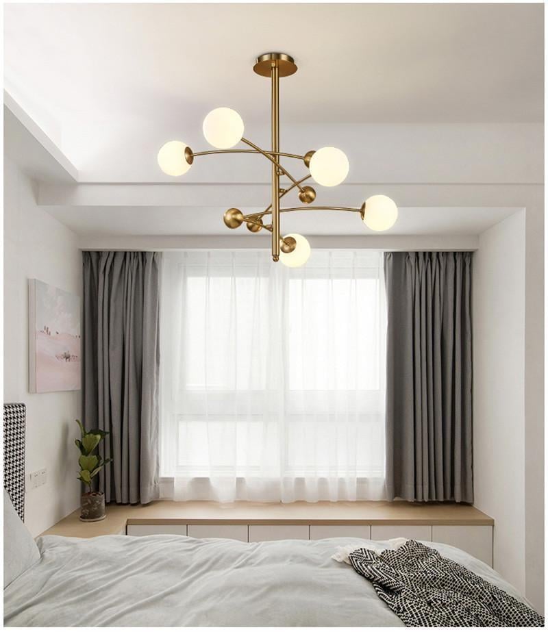 Люстра Led Aspect D90 Gold/White - фото 7