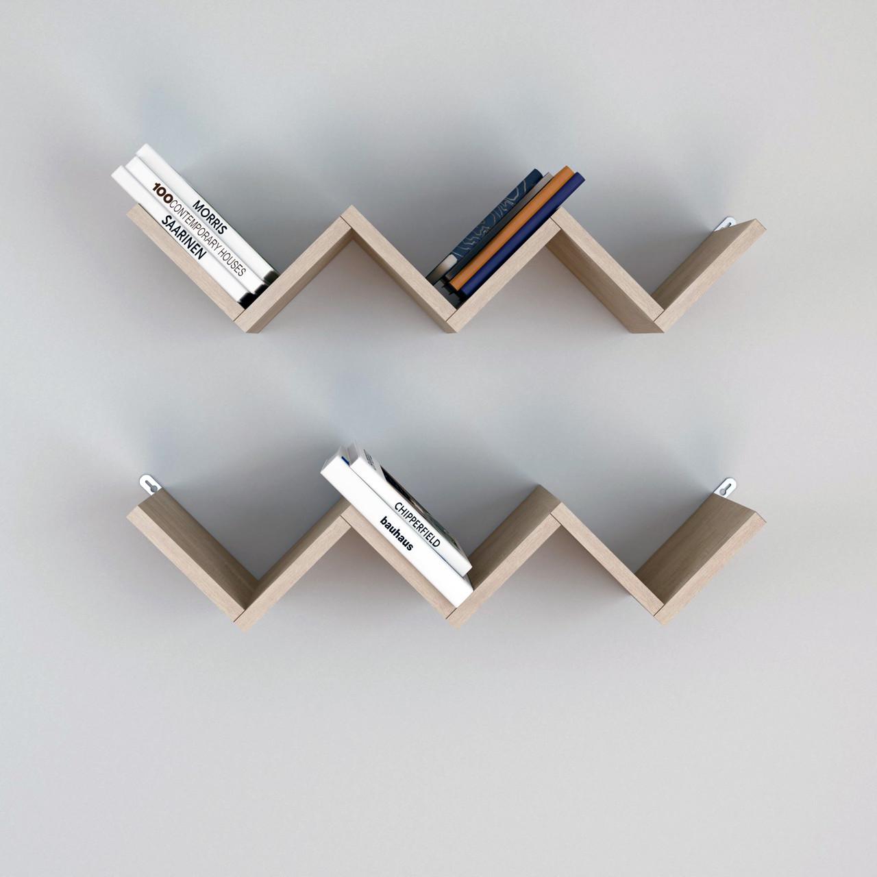 Комплект навесных полок Oslo 647x117x150 мм Дуб сонома (mh-oslo-sonoma)