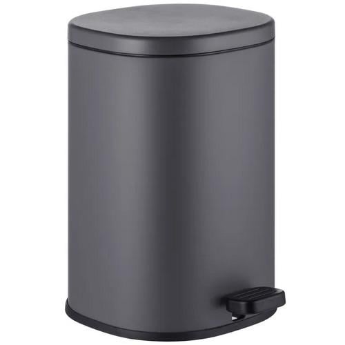 Відро для сміття MIXXUS Olivary-TC0105 MI7063 з кришкою та педаллю 5 л Графіт (270612)