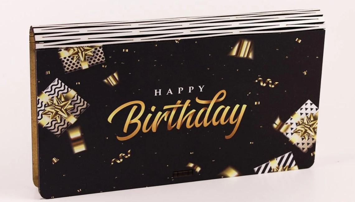 Конверт "Happy birthday" подарунок (2760)