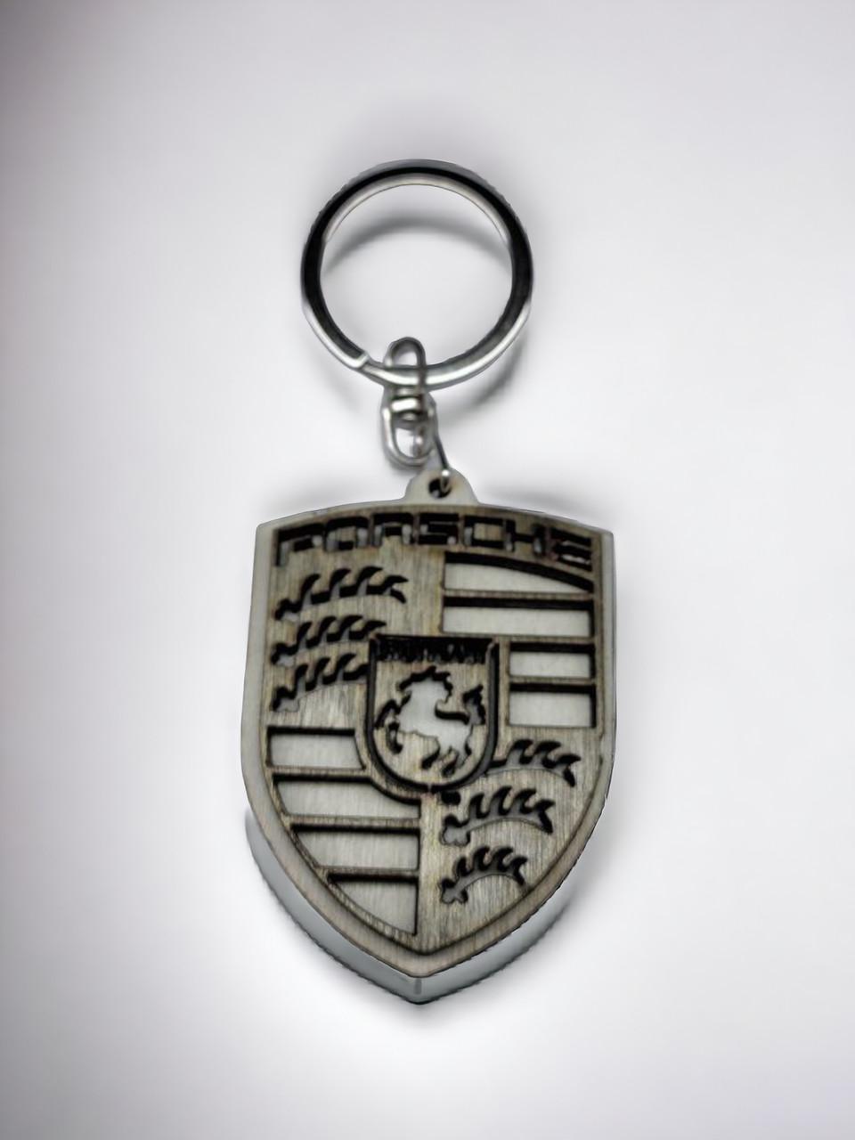 Брелок для автомобиля из дерева Porsche (2226805348)