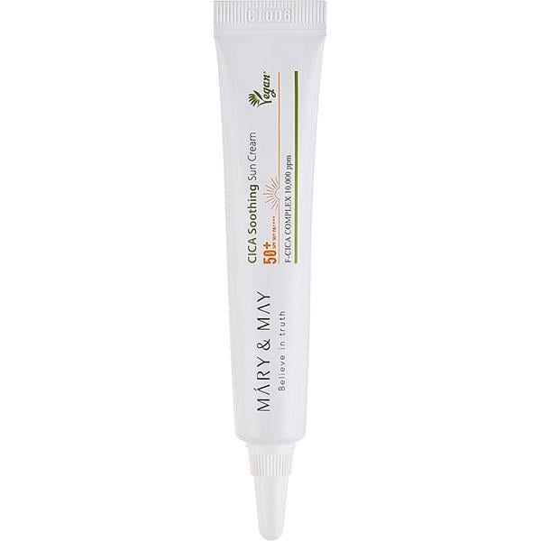 Крем солнцезащитный успокаивающий Mary&May CICA Soothing Sun Cream SPF50+ PA++++ 12 мл (25428280)