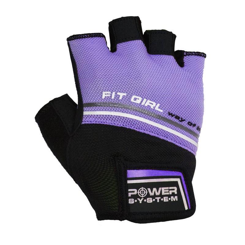 Перчатки для фитнеса и тяжелой атлетики Power System Fit Girl Evo PS-2920 XS Purple