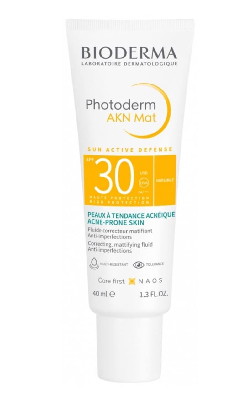 Эмульсия для жирной/комбинированной/проблемной кожи BIODERMA Photoderm AKN Mat SPF 30 40 мл (2276037922)