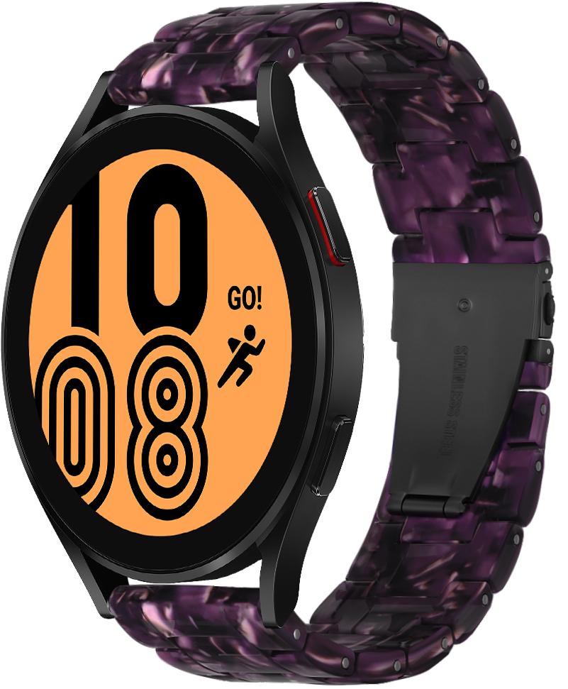 Ремешок из Cмолы Resin для Galaxy Watch 4 44 мм Violet (28802-2F)