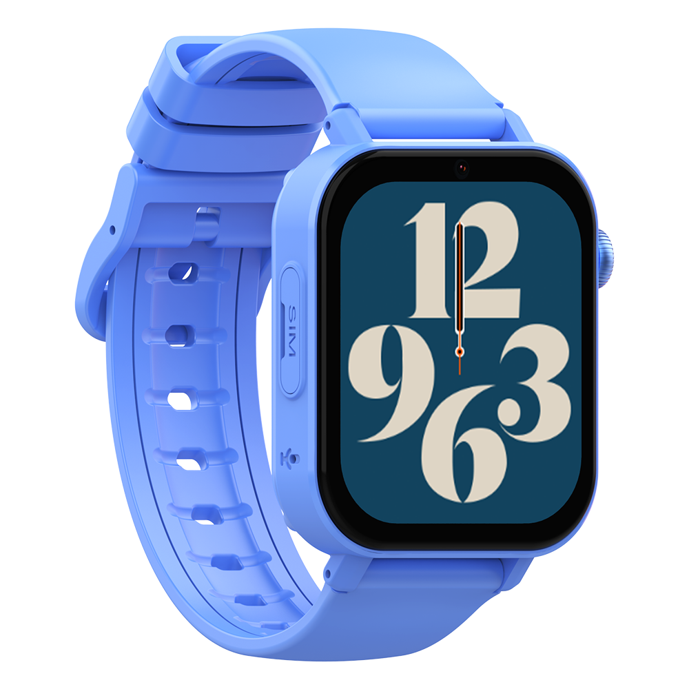 Смарт годинник-телефон дитячий Wonlex KT36 з відеодзвінком WI-FI GPS SIM-карта Blue (18346)