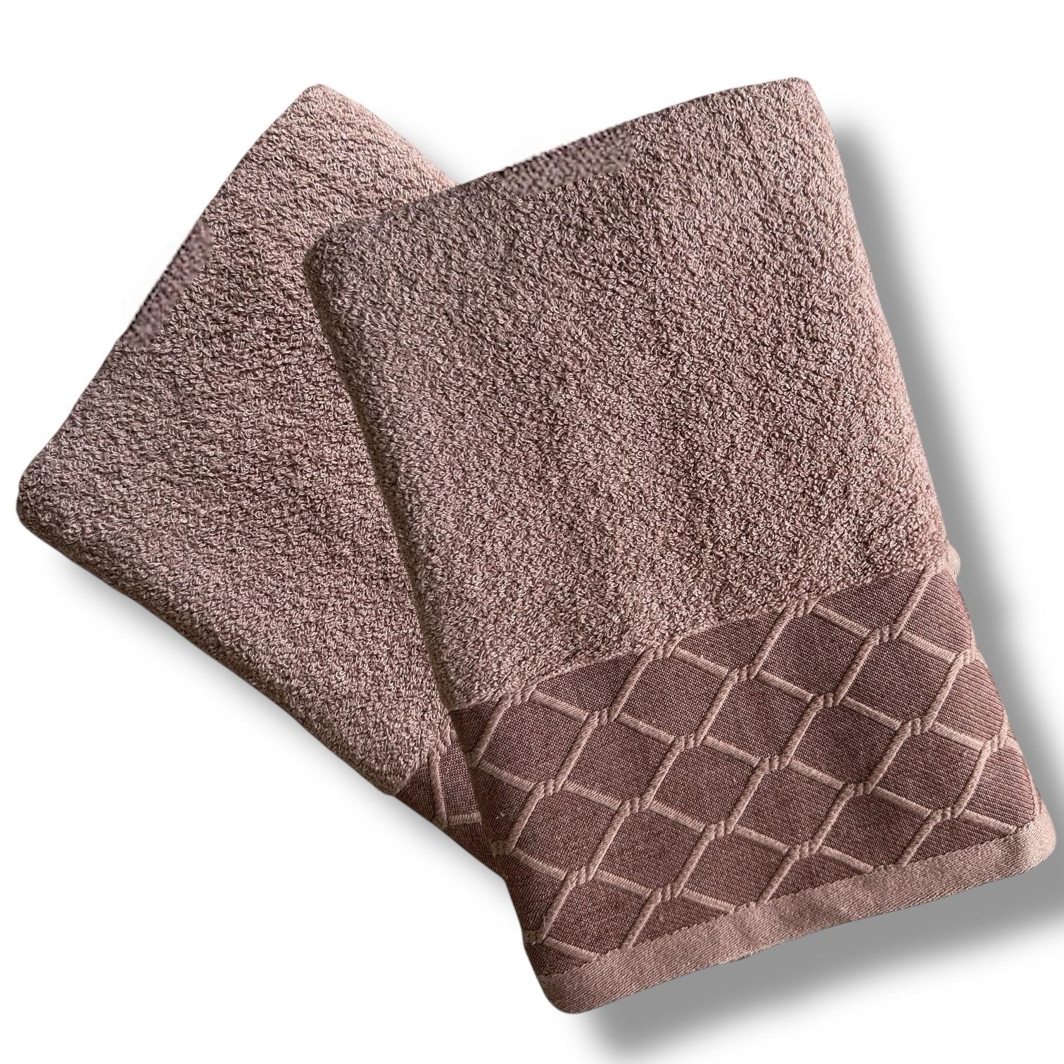 Полотенце махровое Malloory Home 70x140 см Светло-коричневый (69-5-4)