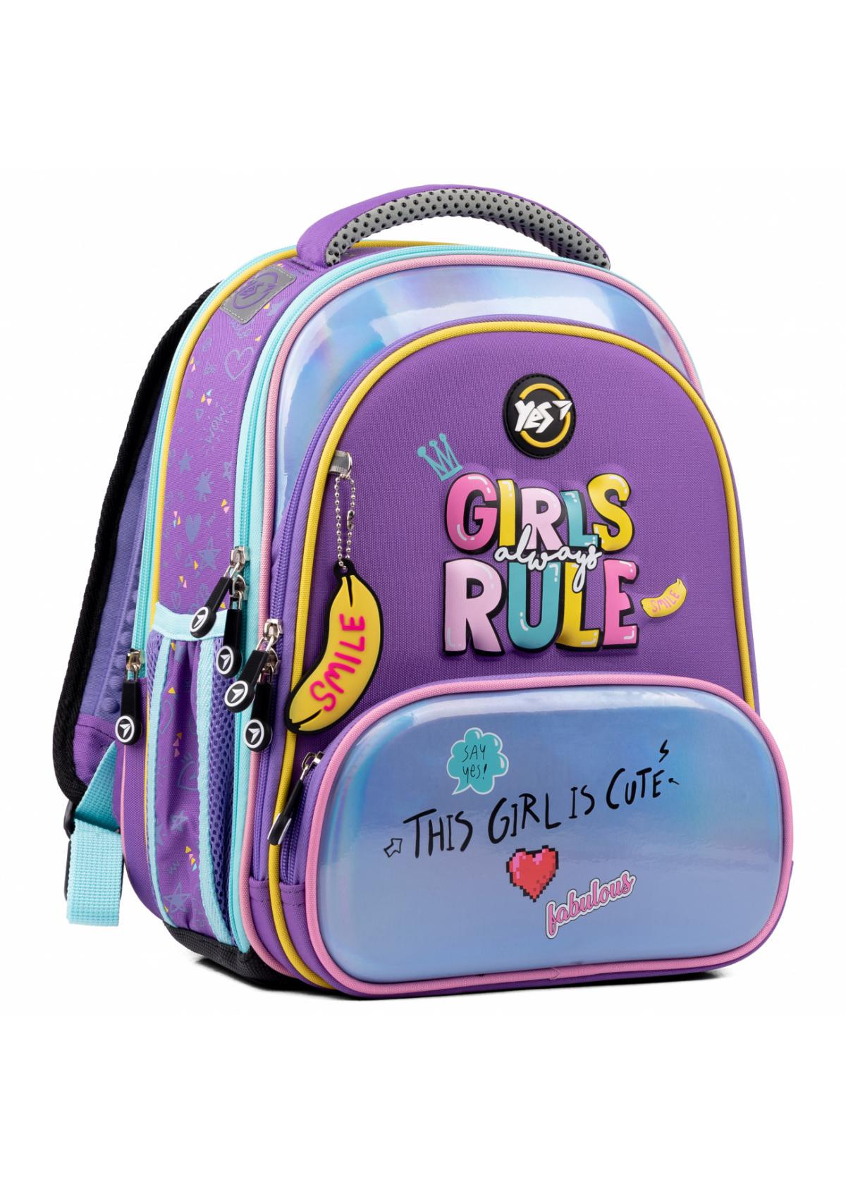 Рюкзак каркасный YES S-30 JUNO ULTRA Premium Girls style (553203)