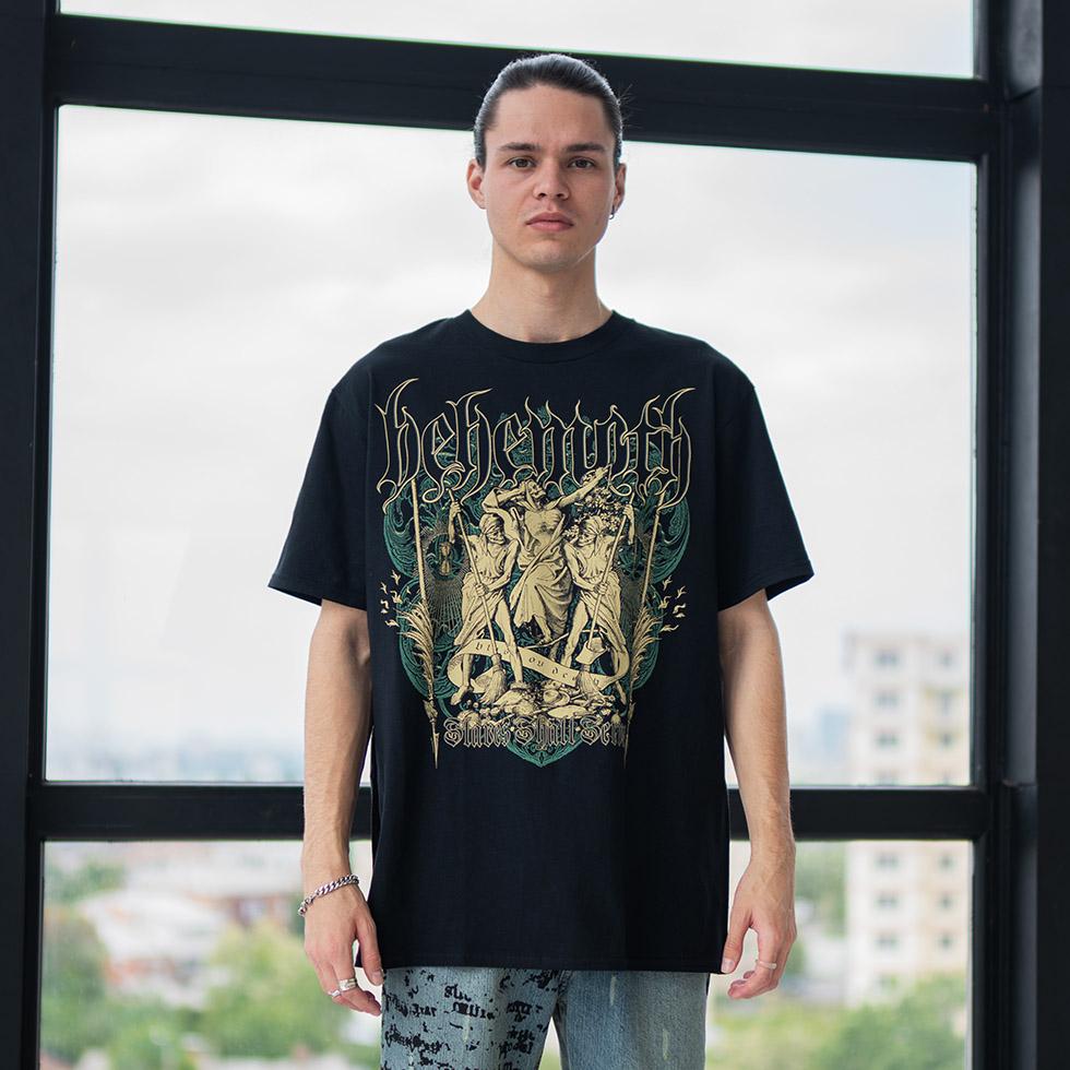 Футболка унисекс Behemoth Slaves Shall Serve XL Черный (00000002036)