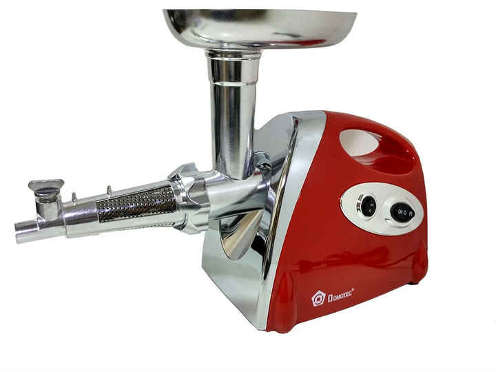 М'ясорубка з соковижималкою Domotec MS-2019 2800 Вт електрична Червоний (GR-04916) - фото 2