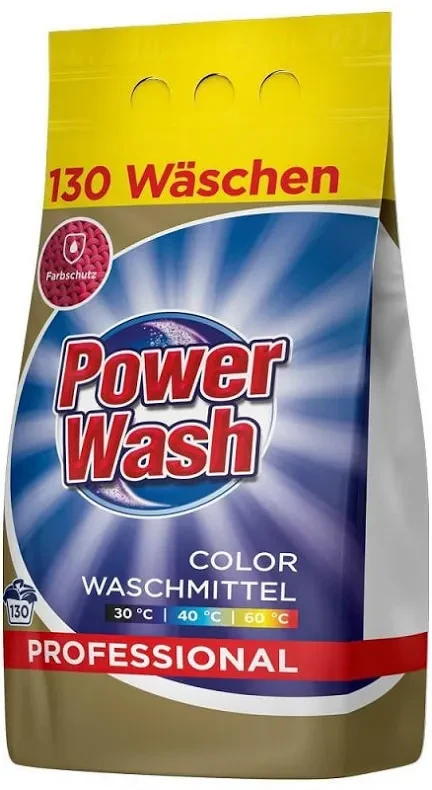 Стиральный порошок Power Wash Color 7,8 кг 130 циклов стирки
