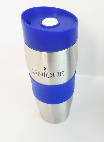 Термокружка Unique UN-1072 0,38 л Синий (MX-10079C) - фото 2