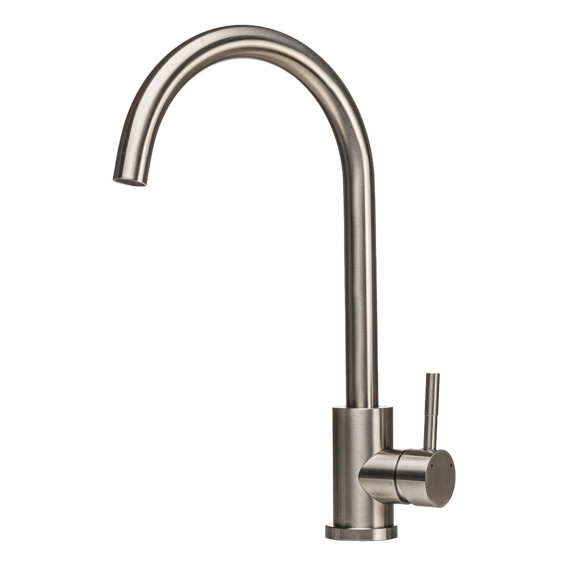 Кран на кухню Globus Lux Сатин (14159)