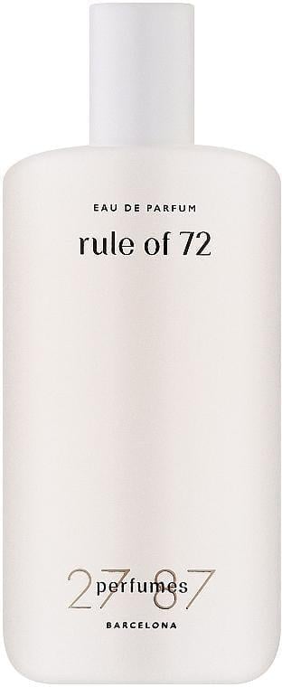 Парфумована вода унісекс 27 87 Perfumes Rule of 72 87 мл в транспортному пакуванні (402153)