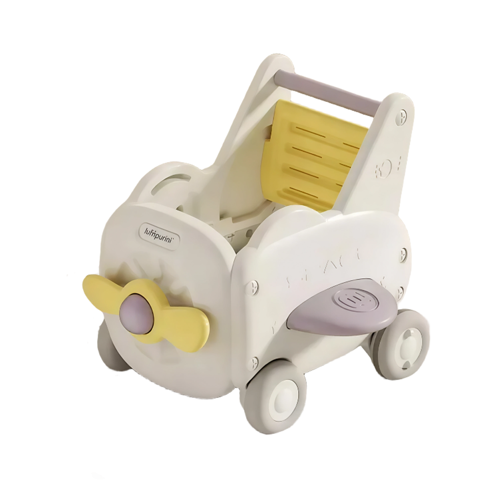 Детская тележка-органайзер Lumpurini Rigoberto 4-в-1 Желтый (SQXTC003Y)