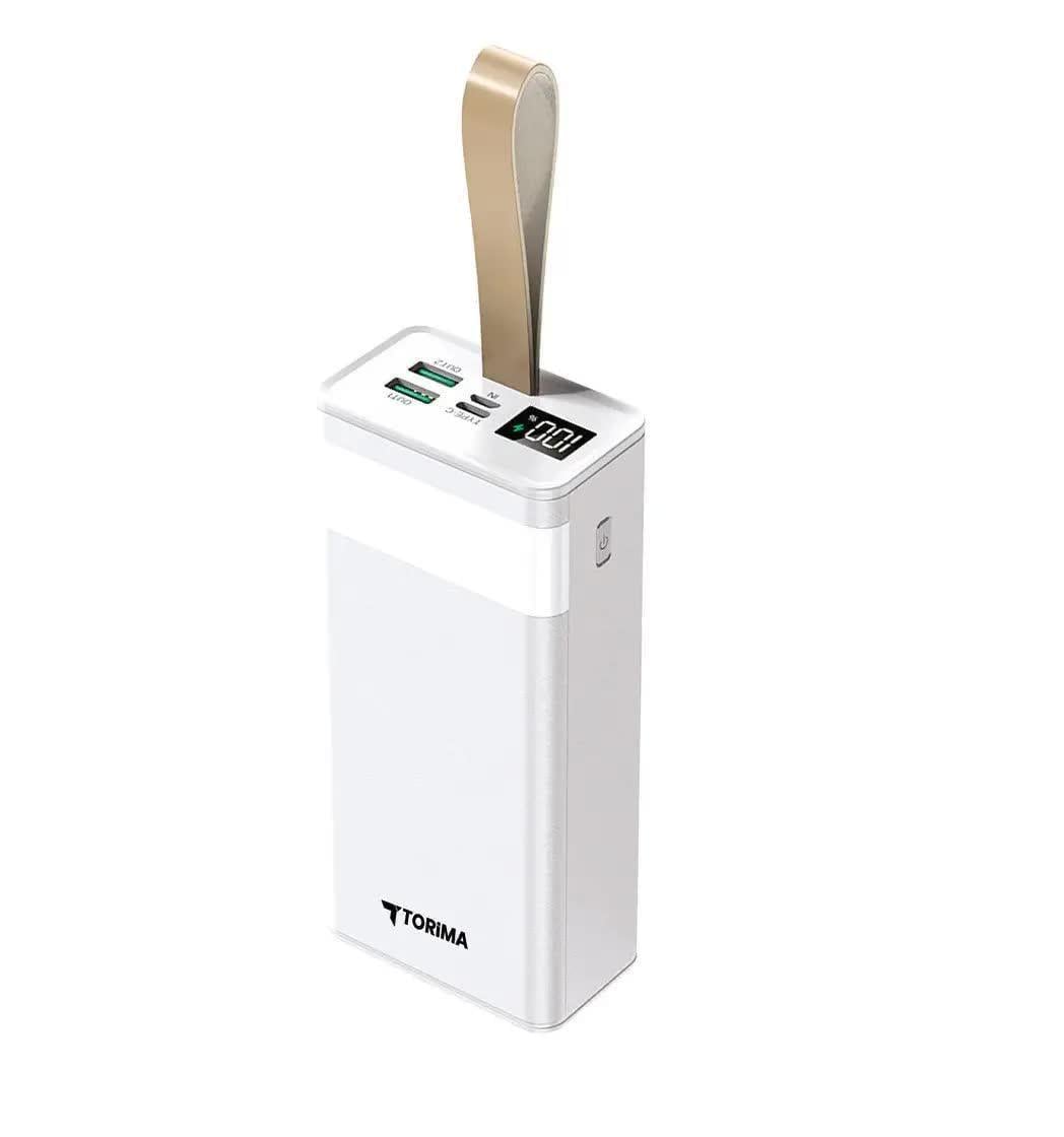 Повербанк TORIMA TRM-1033 30000 mAh з LED-дисплеєм і функцією швидкого заряджання (31588977)