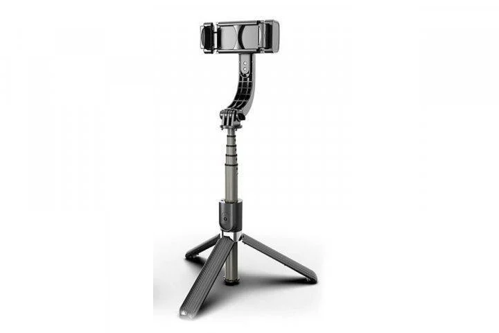 Штатив монопод-трипод Gimbal Stabilizer L18 со стабилизатором и кнопкой для телефона (34630335)