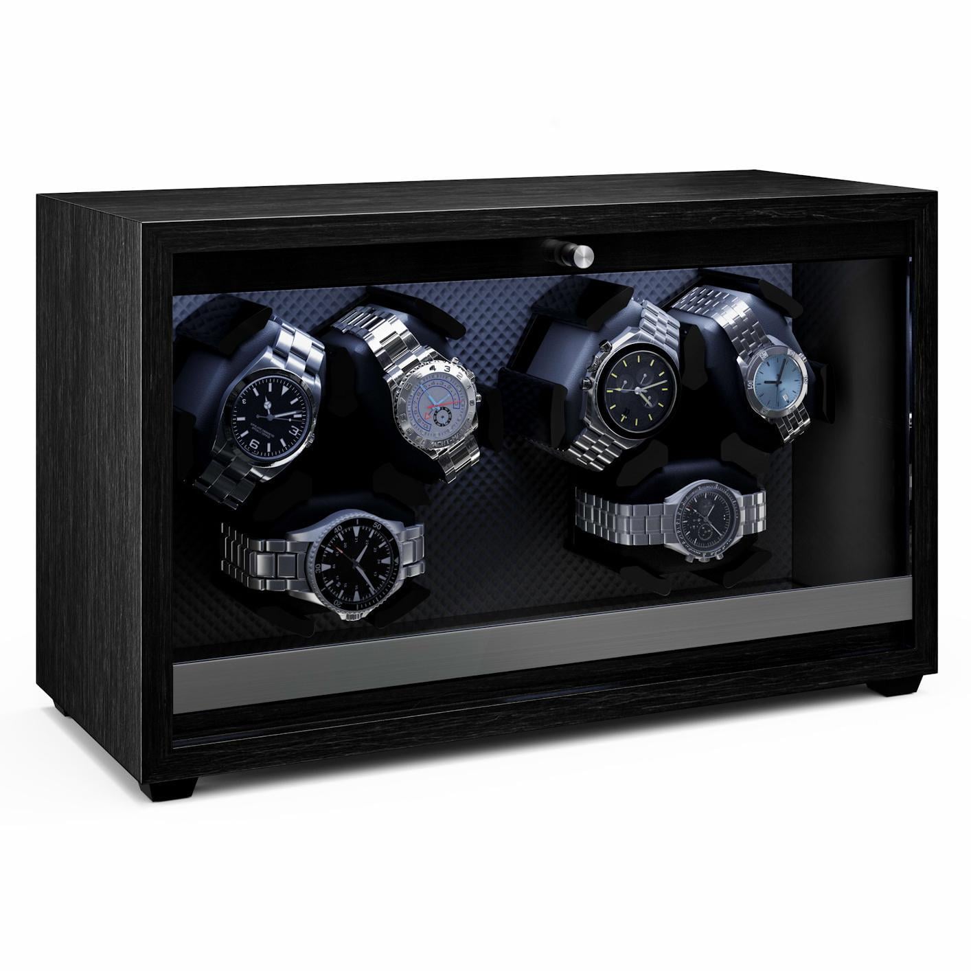 Шкатулка для часов KLARSTEIN Brienz 6 шестиместная Черный (10046735)
