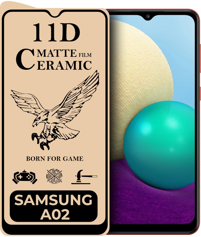 Защитная пленка керамическая Ceramic для Samsung Galaxy A02 A022 матовая (20717) Защитная пленка керамическая Ceramic для Samsung Galaxy A02 A022 матовая (20717)