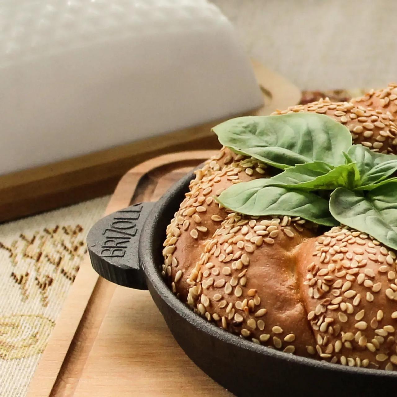 Сковорода чавунна Brizoll Н1825 HoReCa 18х2,5 см (2381104816) - фото 5 Сковорода чавунна Brizoll Н1825 HoReCa 18х2,5 см (2381104816) - фото 5