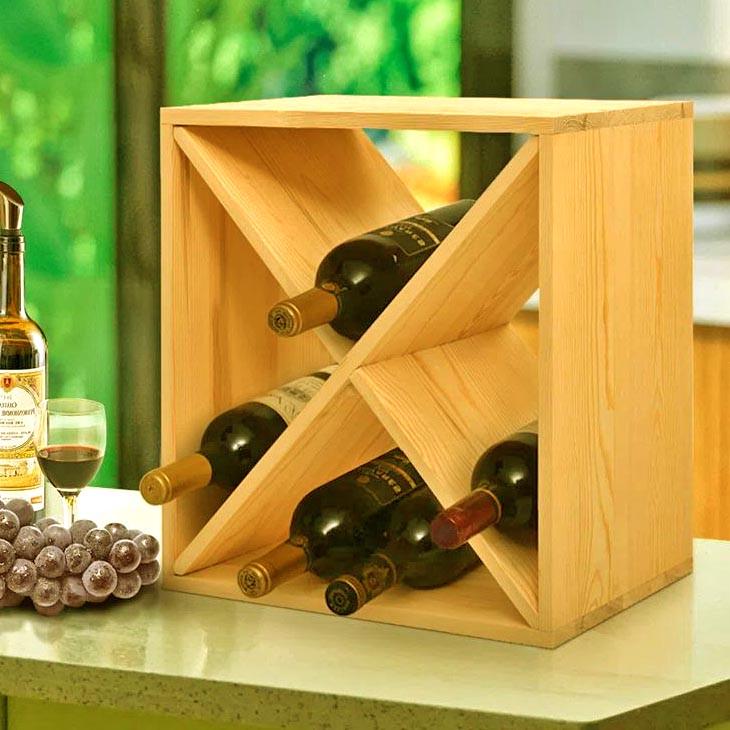 Полка для вина настольная Делеон Карри (Впс-003803)