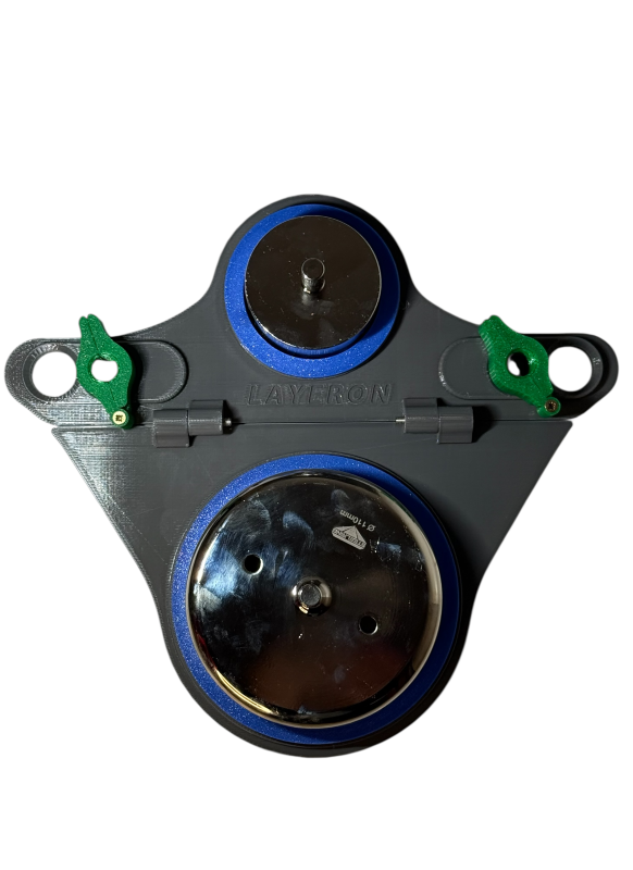 Шаблон для інсталяції Layeron складний два отвори Шаблон для інсталяції Layeron складний два отвори