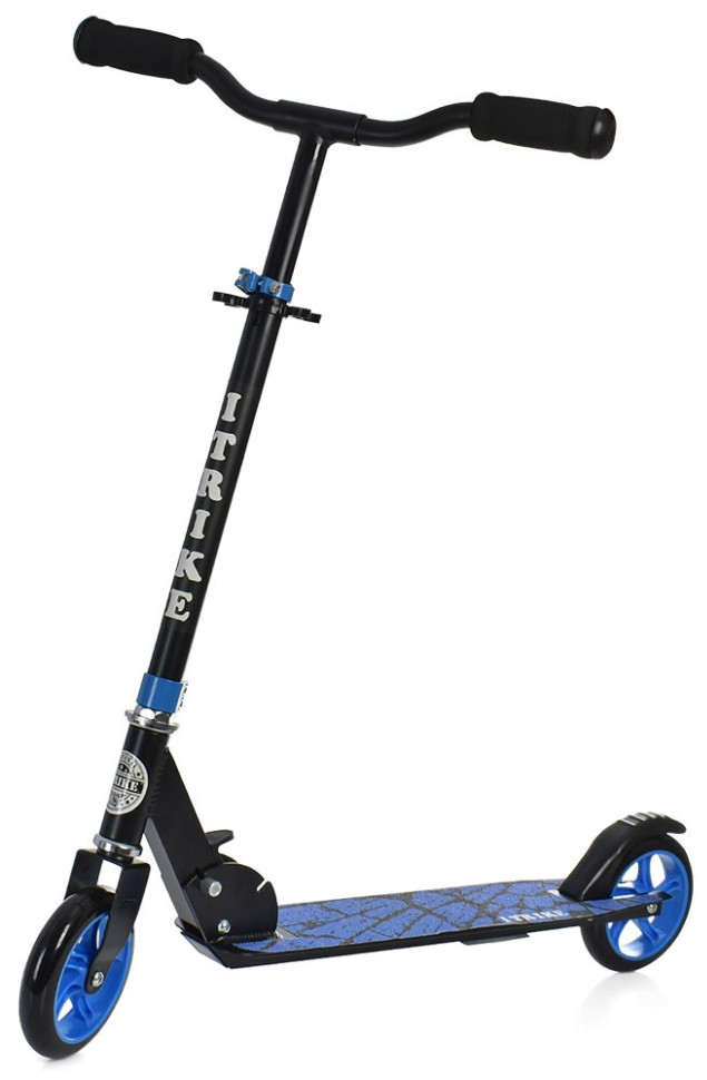 Самокат iTrike двухколесный/складной/полиуретановые колеса Бежевый (DS-171-S-337)