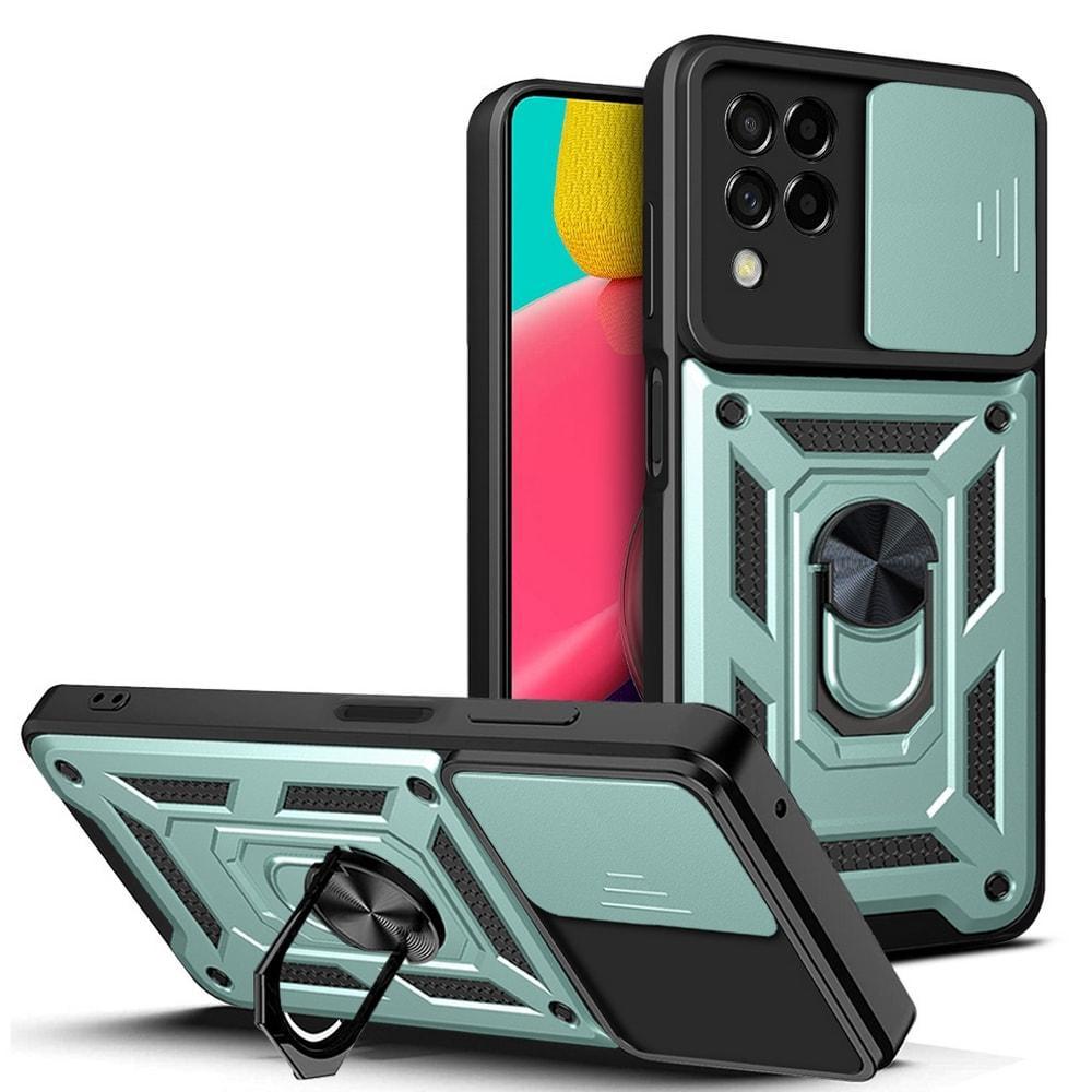 Чехол с защитой камеры 3DGuard Samsung Galaxy M33 M336 Mint (32479-14)