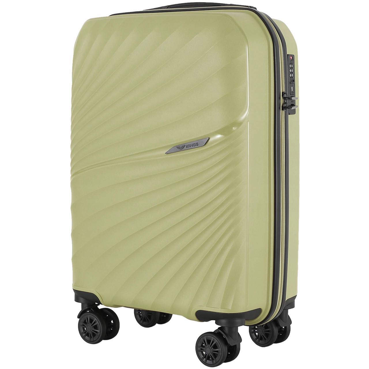 Валіза дорожня Wings НПЕ01 S Зелений (2404958209)