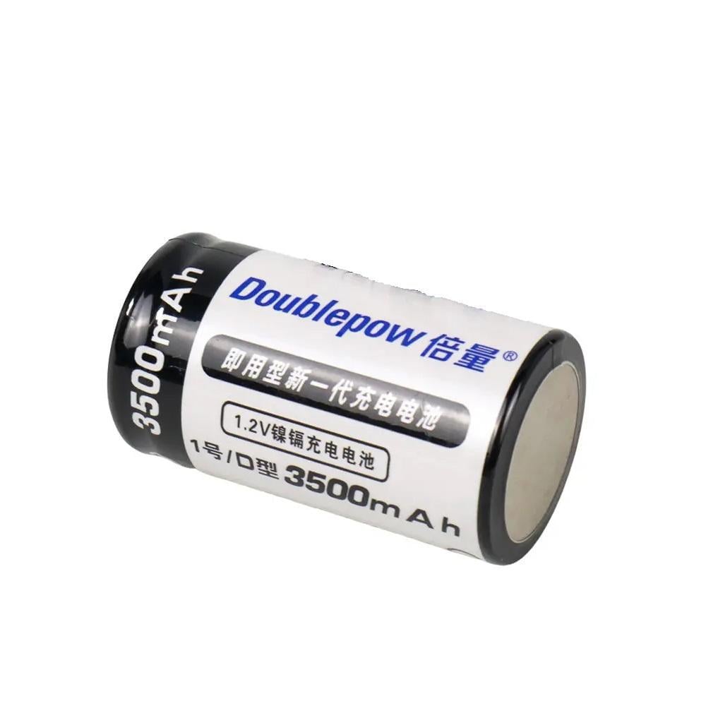 Аккумулятор-батарейка Doublepow тип D R20 373 1.2В 3500 mAh от (2174382980) - фото 1