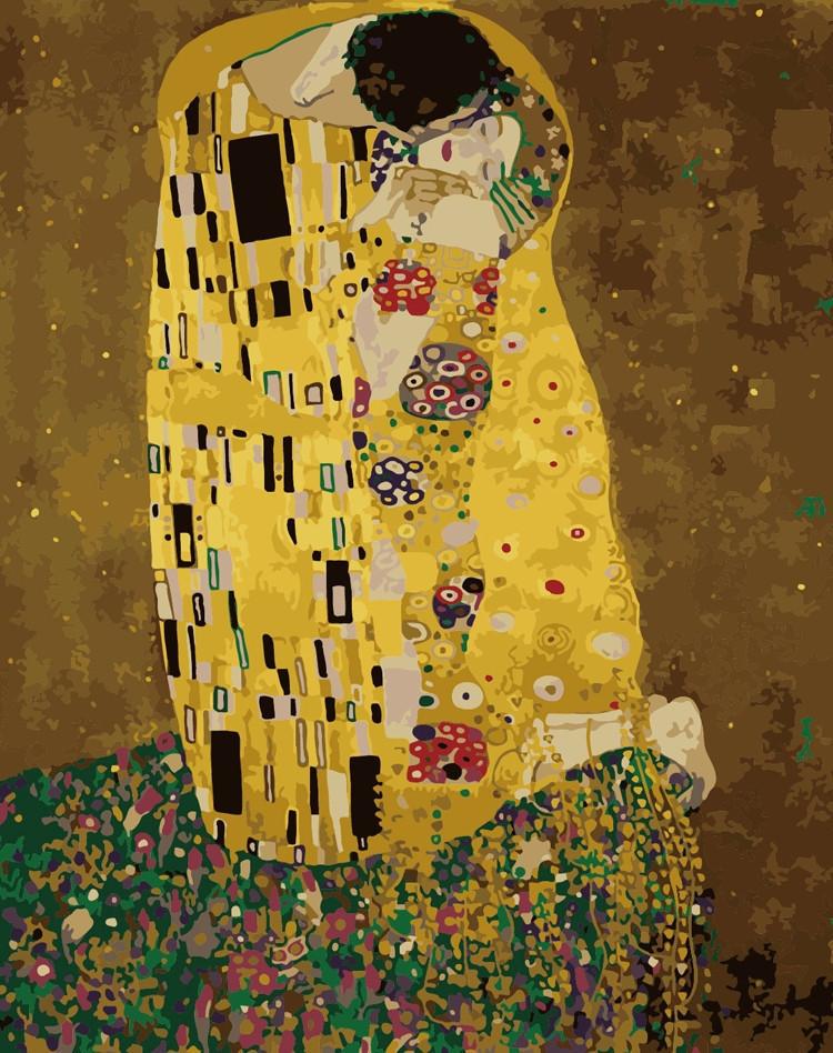 Картина по номерам Идейка Аура поцелуя 40x50 см (skl-КНО1109)