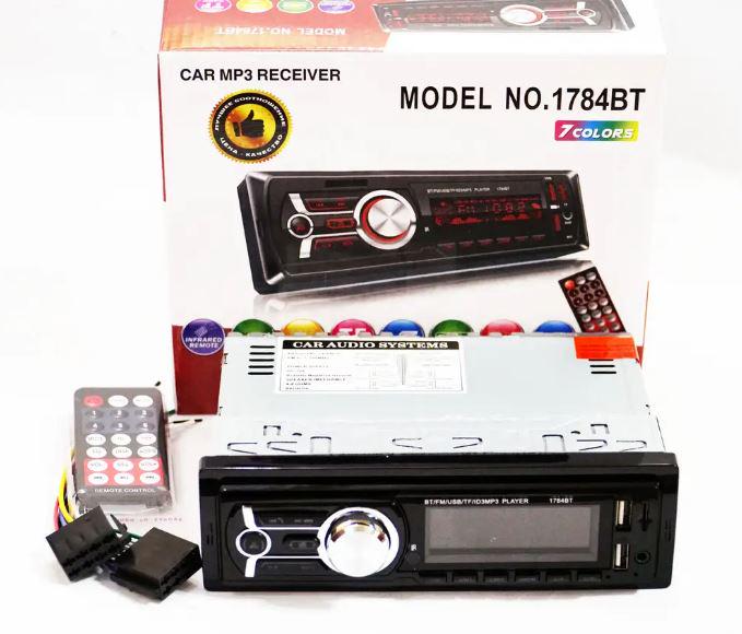 Автомагнітола 1DIN 1784BT Bluetooth/2/USB/SD/AUX 4x50 Вт (17523) - фото 7