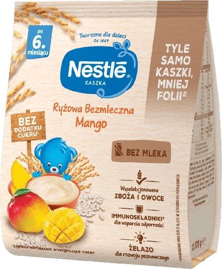 Каша безмолочна рисова з манго для дітей з 6 місяців 170 г (МК-018)
