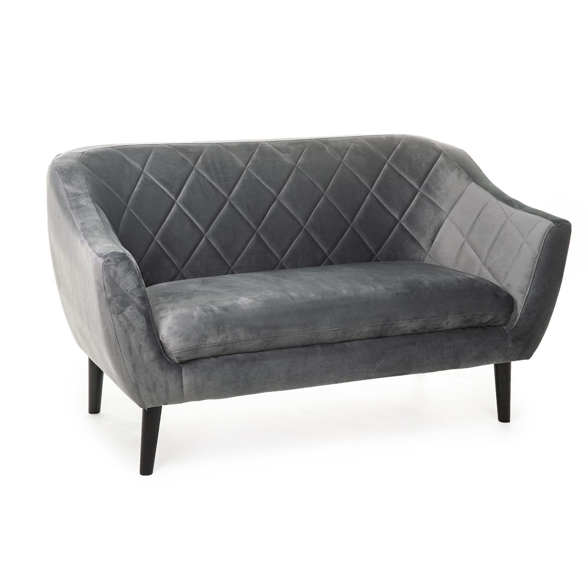 Диван Signal MOLLY 2 Welur Сірий (MOLLY2V14SZ) - фото 1 Диван Signal MOLLY 2 Welur Сірий (MOLLY2V14SZ) - фото 1