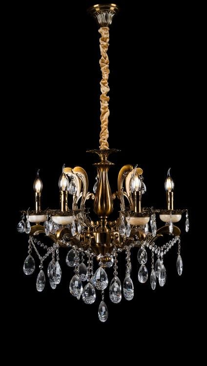 Люстра свеча Ray L66115/6 GAB (IR006971)