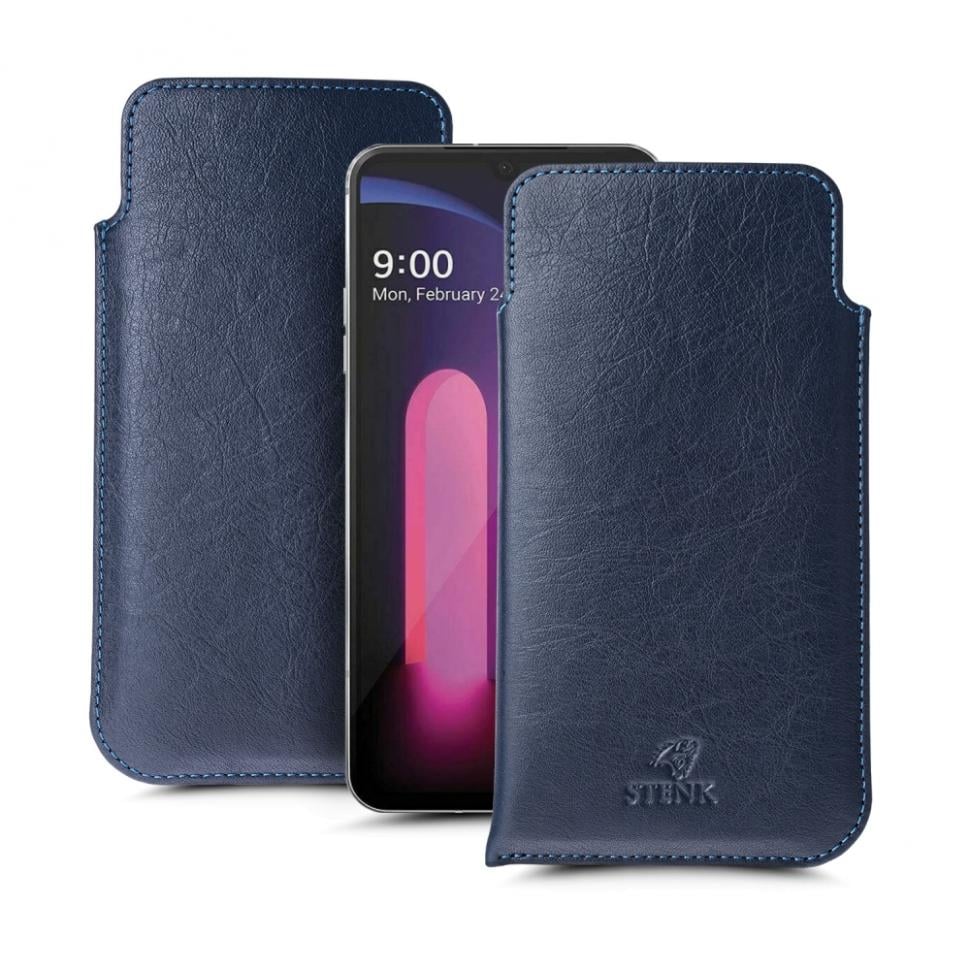 Футляр Stenk Elegance для LG V60 ThinQ Синий (68959)