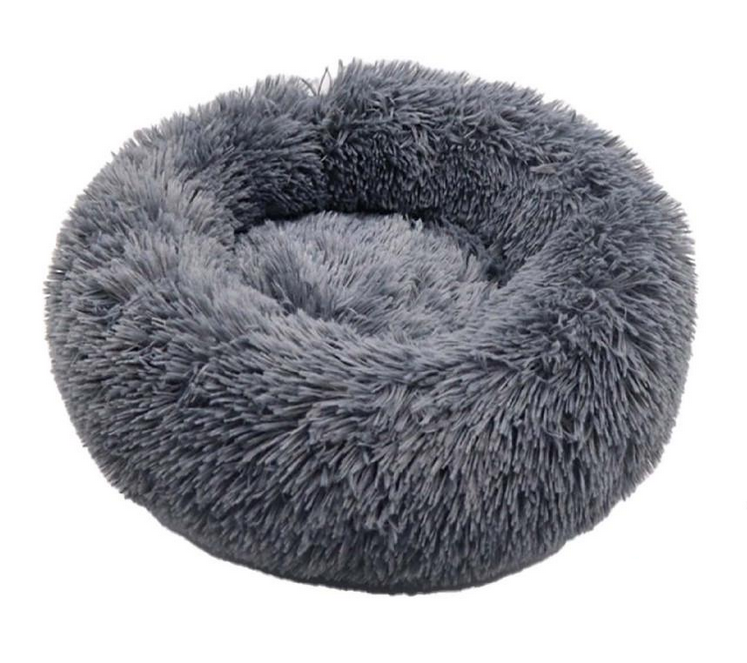 Лежанка для кошек и собак Гнездо M 60 см от 5 до 10 кг Grey