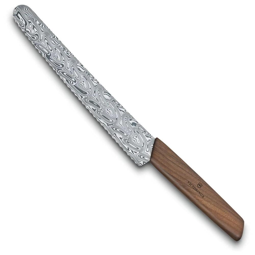 Кухонний ніж Victorinox Swiss Modern Bread and Pastry Damast 22 см (6.9070.22WJ21)