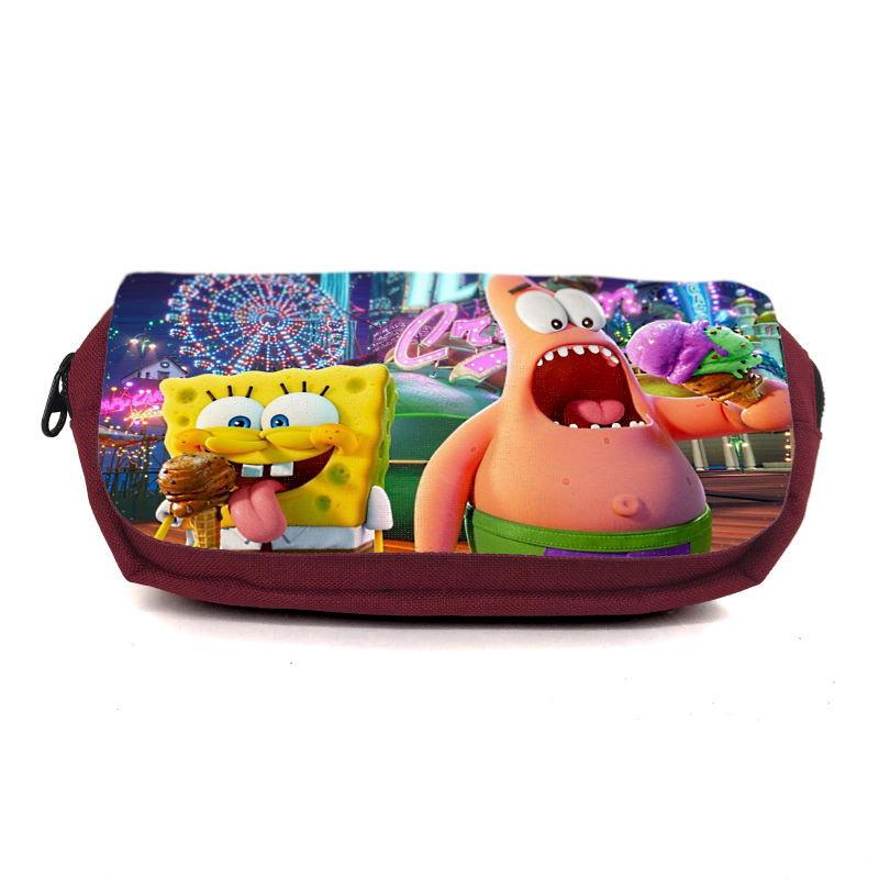 Пенал школьный Спанч Боб SpongeBob SPB-004 Бордовый (1479353898) Пенал школьный Спанч Боб SpongeBob SPB-004 Бордовый (1479353898)