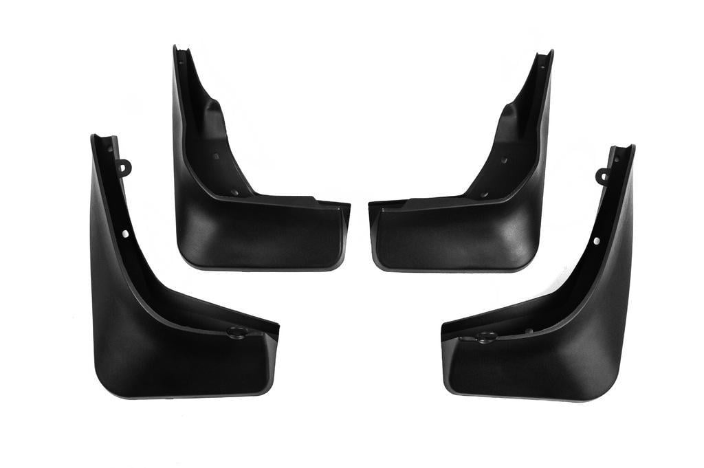 Брызговики Premium Dongmart для Mercedes GLA X156 2014-2019 гг. резинопластик Черный