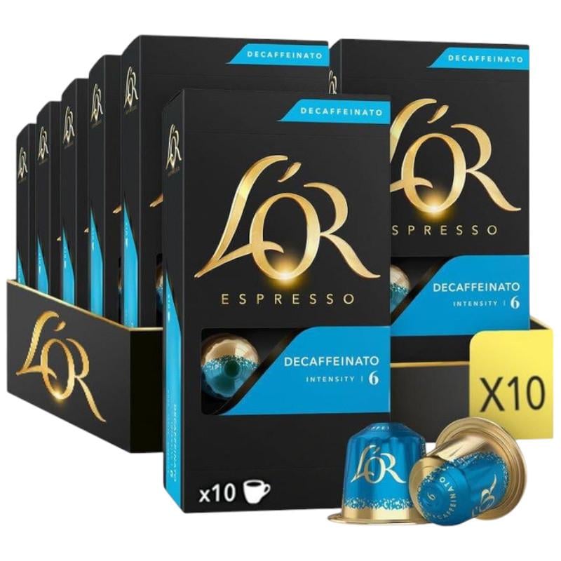 Набор кофе в капсулах L'OR Espresso Decaffeinato 100 капсул