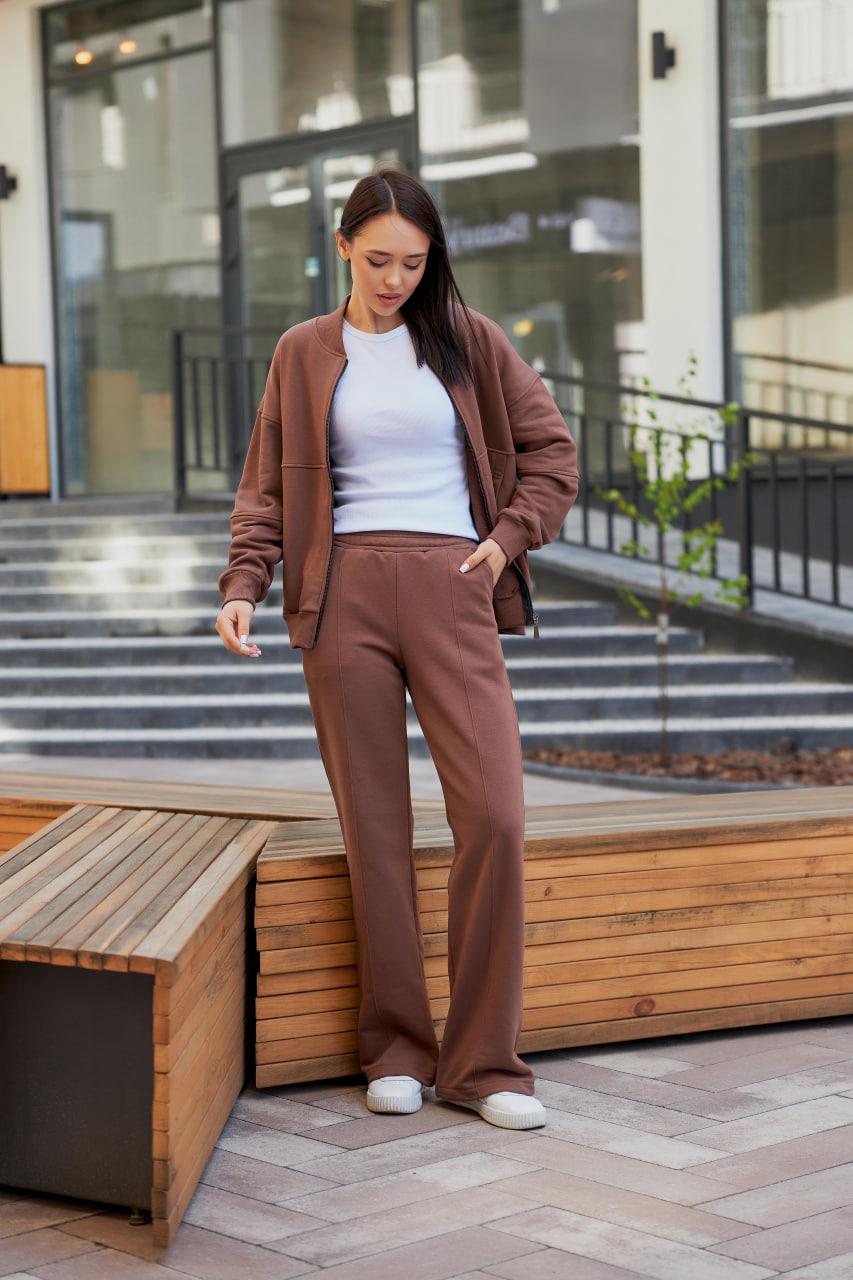 Костюм женский спортивный М154.2 на замке 2х нить XL Моко (97-1-63)