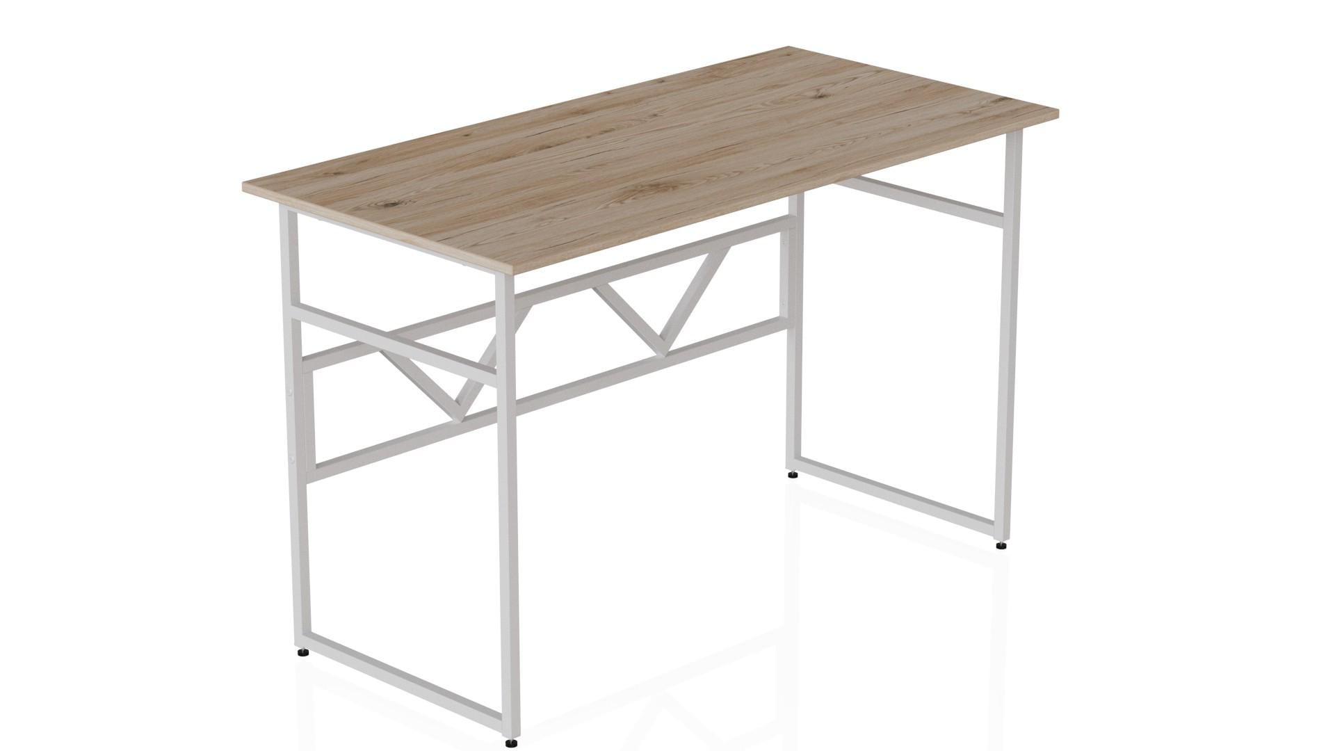 Стол компьютерный Ferrum-decor Райан ДСП 32 мм 75x120x60 см Белый/Дуб Артизан (FRD-101139) Стол компьютерный Ferrum-decor Райан ДСП 32 мм 75x120x60 см Белый/Дуб Артизан (FRD-101139)