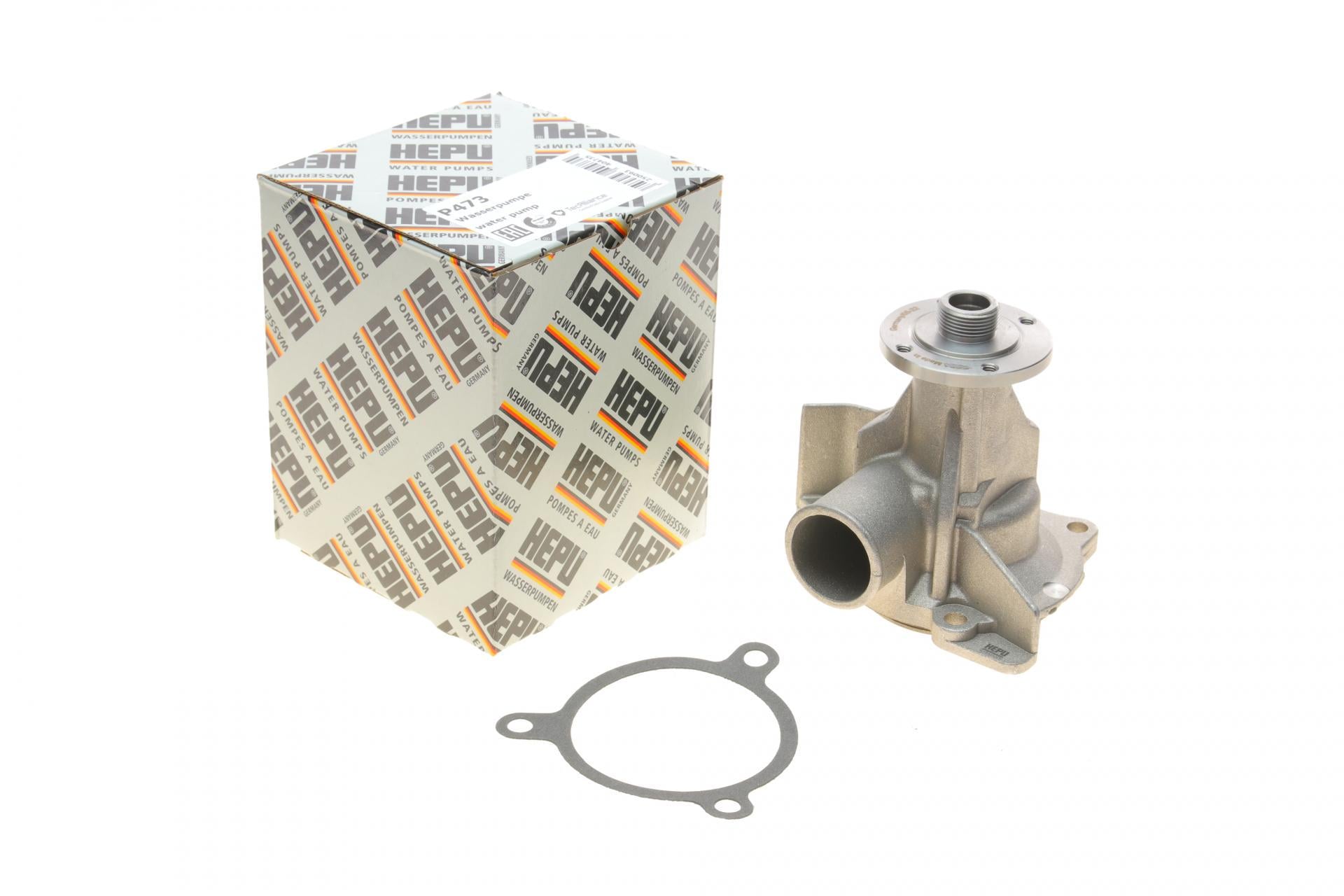 Водяная помпа Hepu BMW 3 E30/5 E28/2.4D 83-88 M21 D24 (P473) Водяная помпа Hepu BMW 3 E30/5 E28/2.4D 83-88 M21 D24 (P473)
