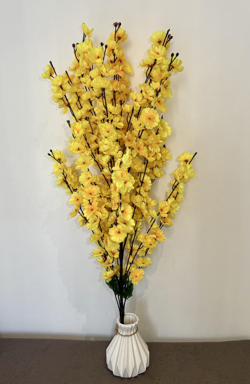 Искусственное дерево Сакура 1 м Желтый