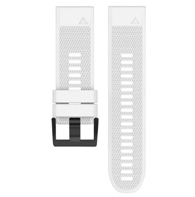 Силиконовый ремешок Primo для часов Garmin Fenix 3/3HR/Fenix 5X/6X White (823922175)